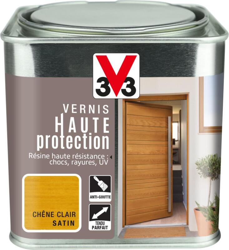 Vernis Bois Extérieur - Haute Protection - Tons bois V33 - Porte