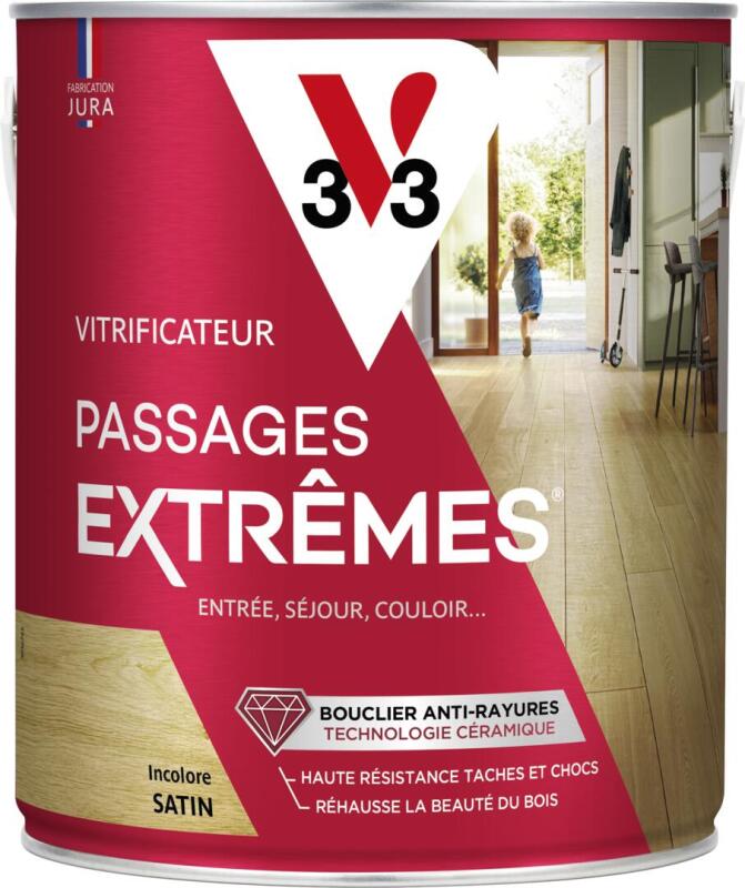 Vitrificateur Parquet & Escalier - Passages Extrêmes ® V33 - Sol et Escalier
