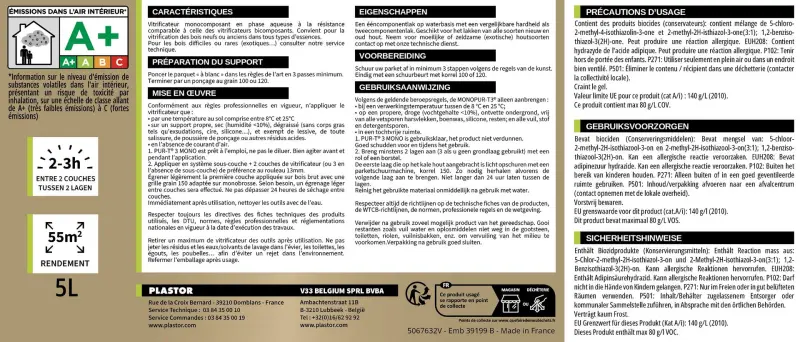 PUR-T3 MONO Vitrificateur 