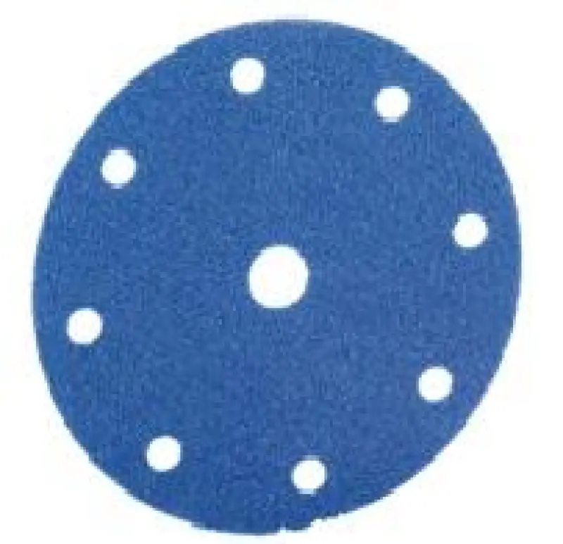 Disque auto-agrippants perforés diam 150 zirconium Abrasifs