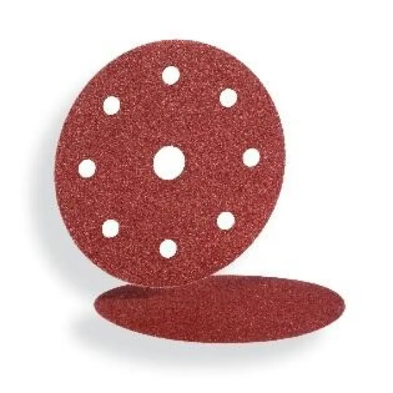 Disque auto-agrippants perforés diam 125 corindon Abrasifs