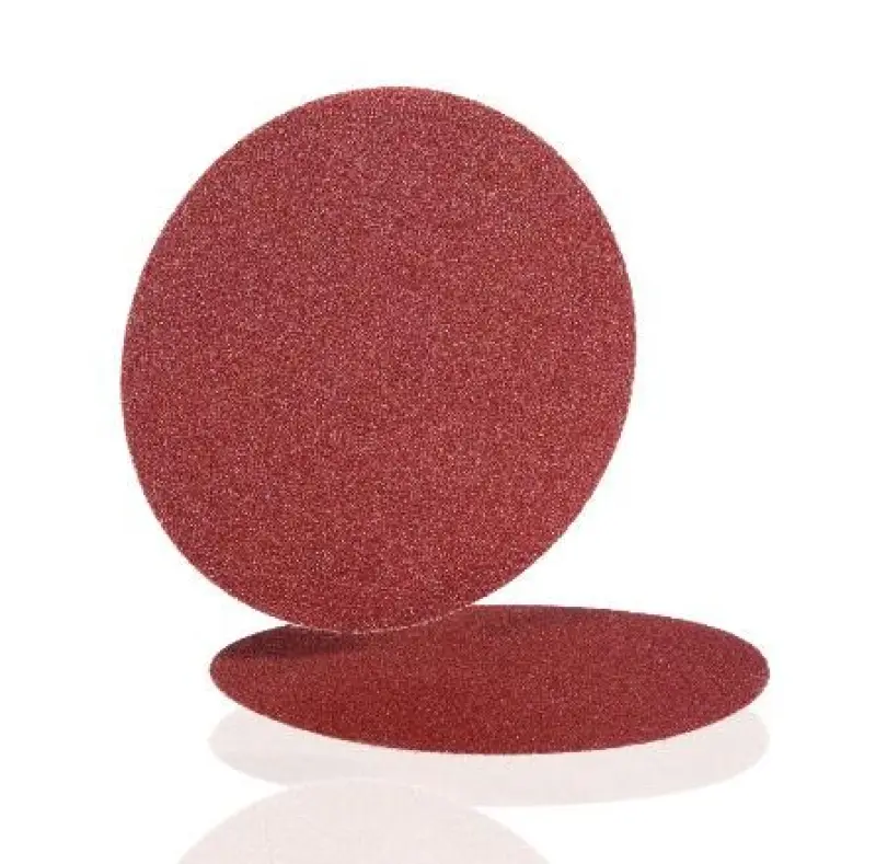 Disque auto-agrippants non perforés diam 185 corindon Abrasifs