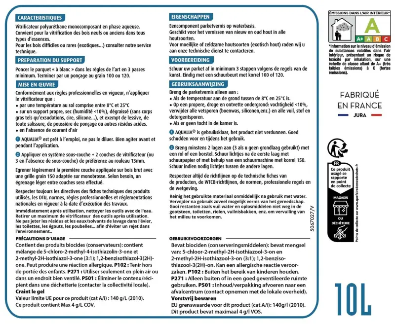 Aqualia Vitrificateur 