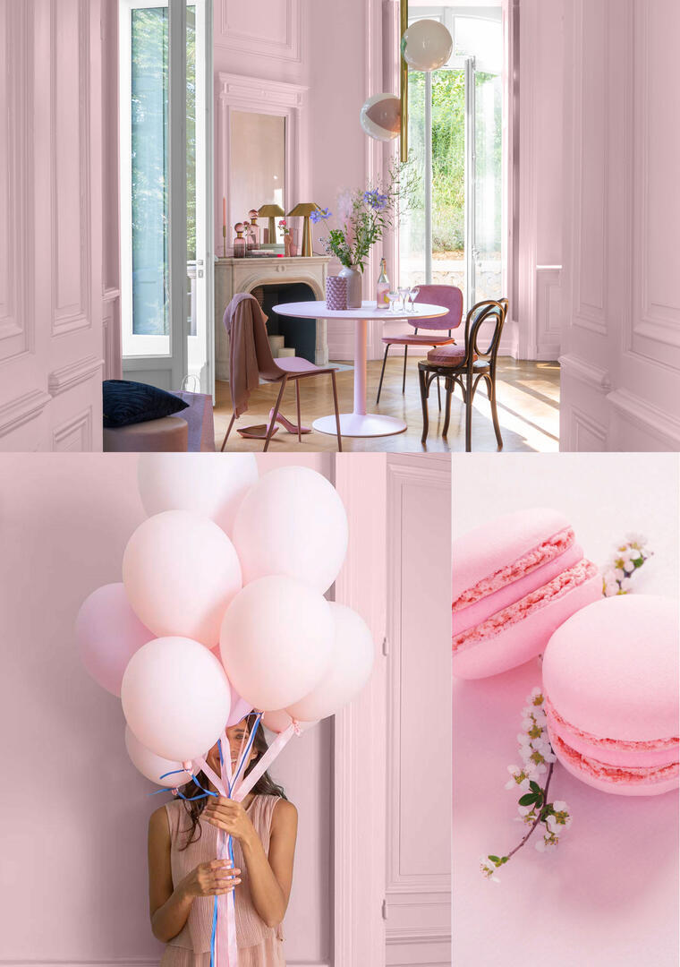 Peinture Hypnotik N°43. La vie en rose Peintures Velours Haut de Gamme